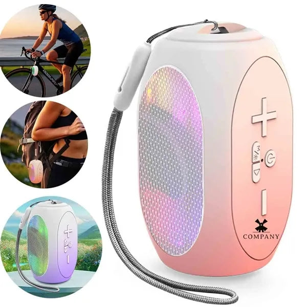 Portable Bluetooth Speaker With RGB Light