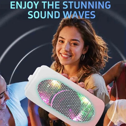 Portable Bluetooth Speaker With RGB Light