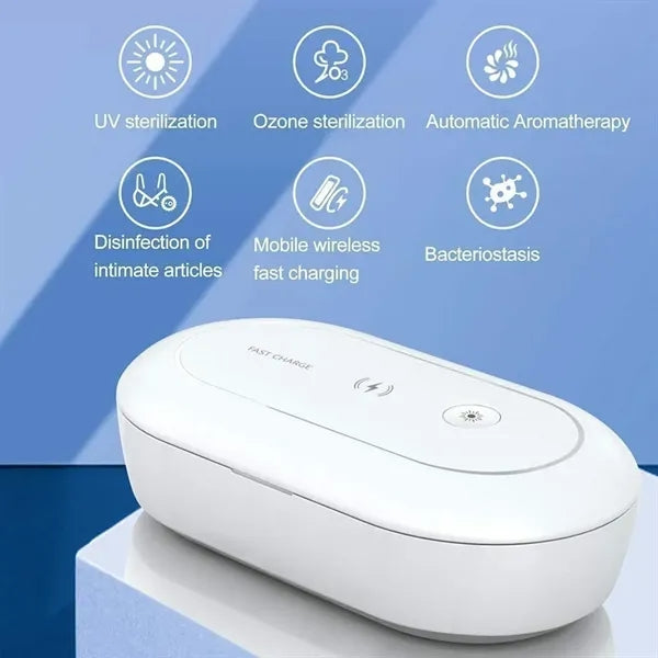 Portable Cell Phone UV Light Sanitizer Box
