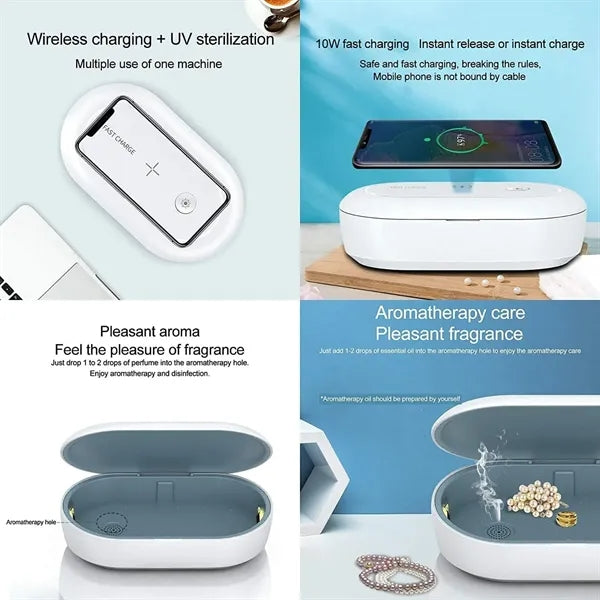 Portable Cell Phone UV Light Sanitizer Box