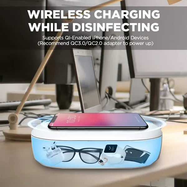 Portable Cell Phone UV Light Sanitizer Box