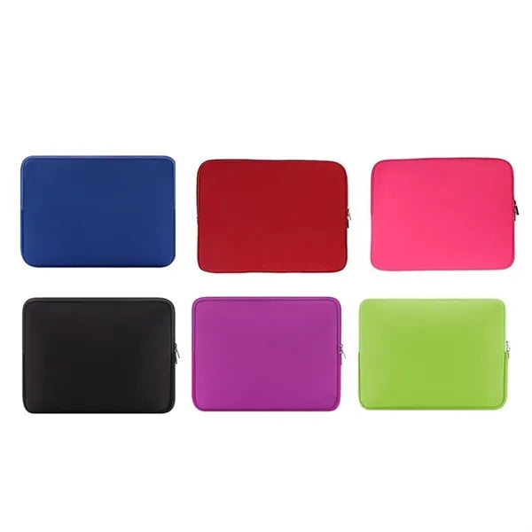 Neoprene Laptop Sleeve with Zipper Protection