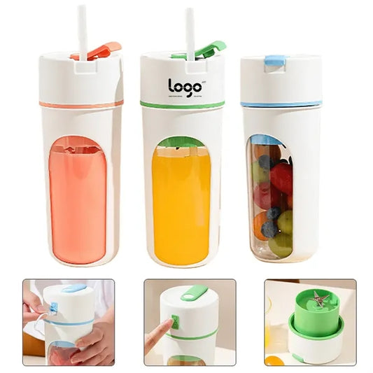 Portable Blender With Straw