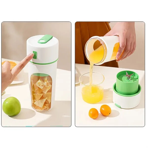 Portable Blender With Straw