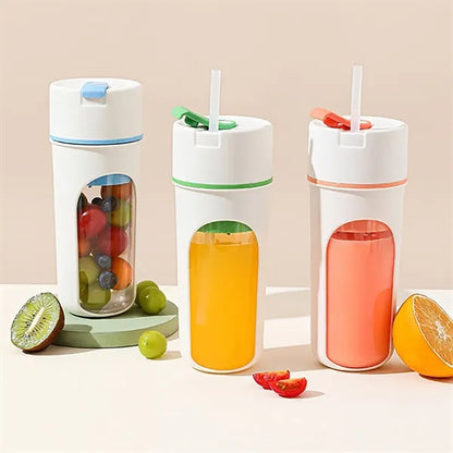 Portable Blender With Straw