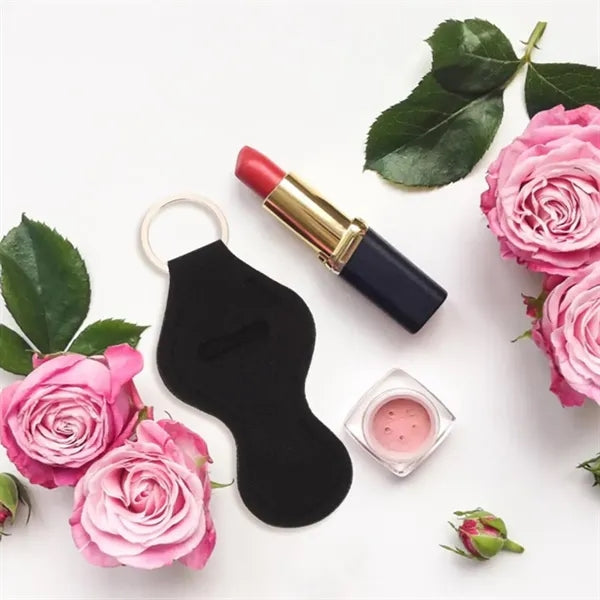Neoprene Keychain Holder for Lip Balm & Hand Sanitizer