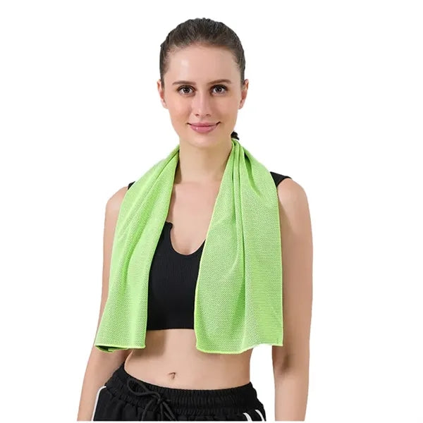 Outdoor Sports Towel with Silicone Cover
