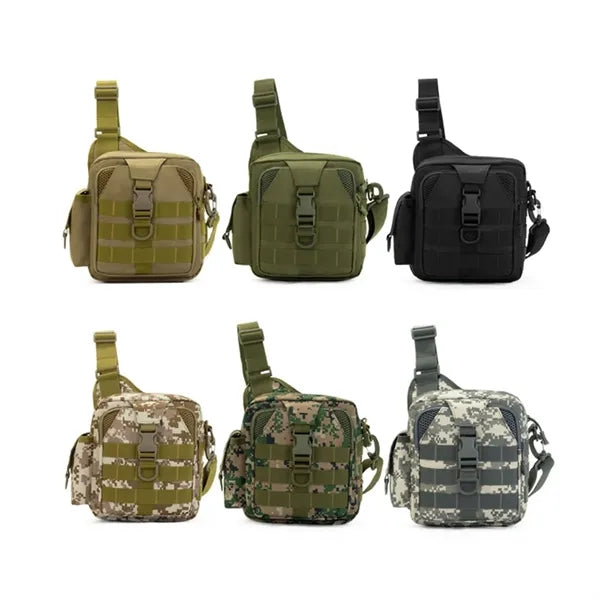 Tactical Sling Bag with Multi-Pocket Storage