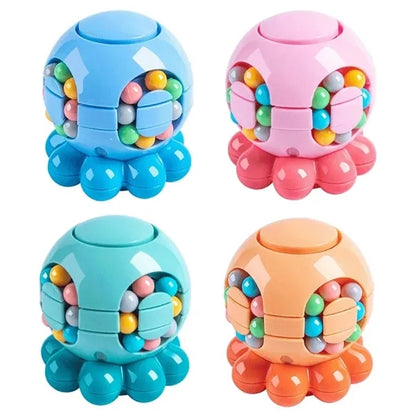 2-in-1 Octopus Funny Finger Spinner Toy