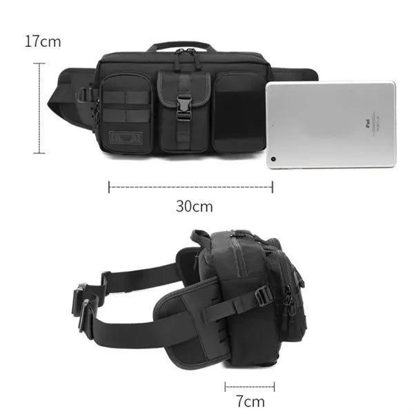 Tactical Utility Waist Bag with Adjustable Strap