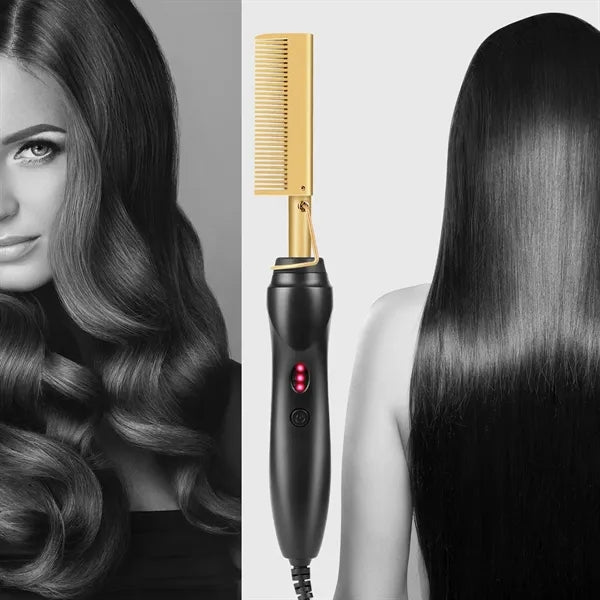 2-in-1 Electric Hair Straightening