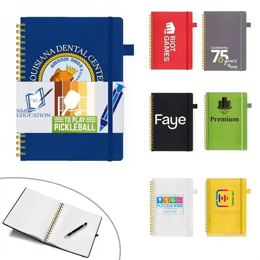 Soft Premium Touch Spiral Journal Notebook