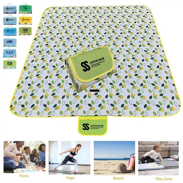 Foldable Waterproof Outdoor Picnic Blanket ( Ocean )