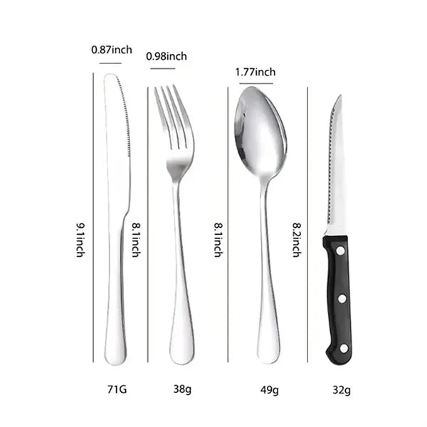 Portable Outdoor Cutlery Set for Picnic