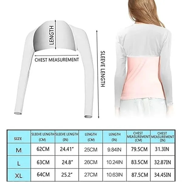 Anti-UV Golf Cooling Shawl Arm Sleeve