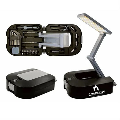 Multifunctional Table Lamp with Tools Set
