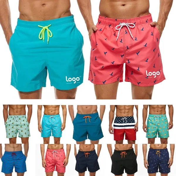 Men's Swim Trunks Quick Dry Beach Shorts