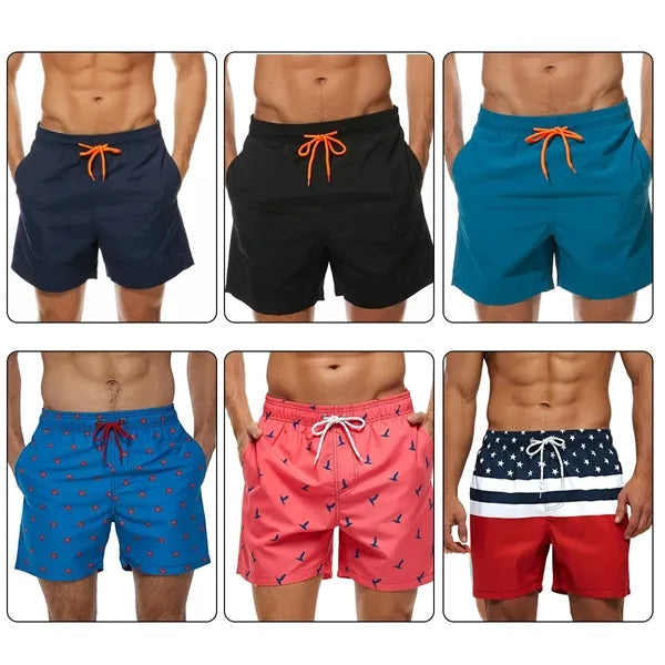Men's Swim Trunks Quick Dry Beach Shorts