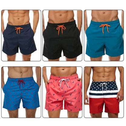 Men's Swim Trunks Quick Dry Beach Shorts