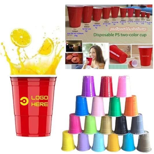 16 Oz Plastic Party Cups