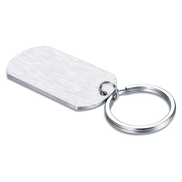 Stainless Steel Family Keychain