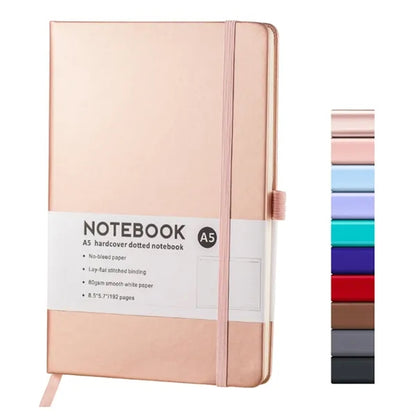 A5 Full-Color PU Notebook with Elastic Band