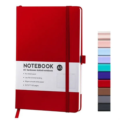 A5 Full-Color PU Notebook with Elastic Band