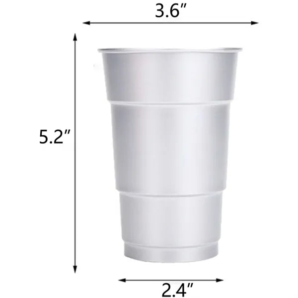 16 Oz Aluminum Stadium Party Beer Cup
