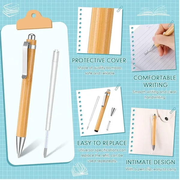 Eco-Friendly Bamboo Wooden Pen