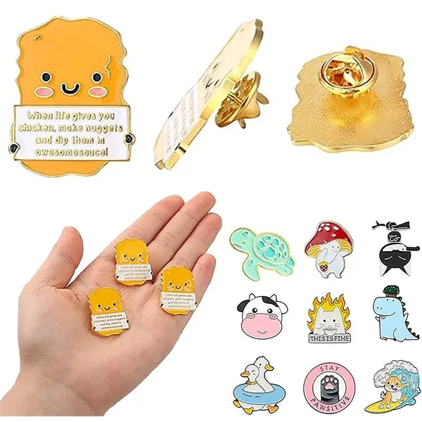 Enamel Button Lapel Pins