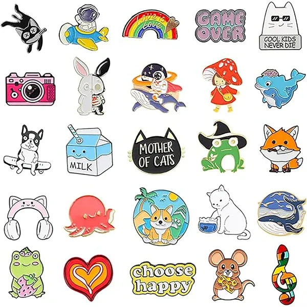 Enamel Button Lapel Pins