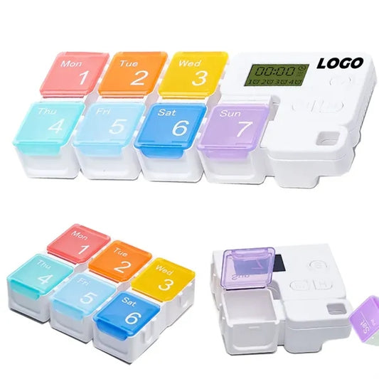 Electronic Timer 7 Days Pill Box