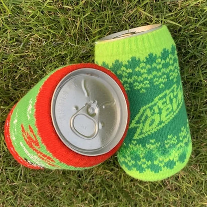 Jacquard Knit Can Cozy