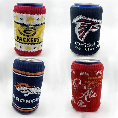 Jacquard Knit Can Cozy