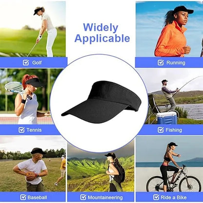 Quick-Dry Summer Sun Hat With Open-Top Design