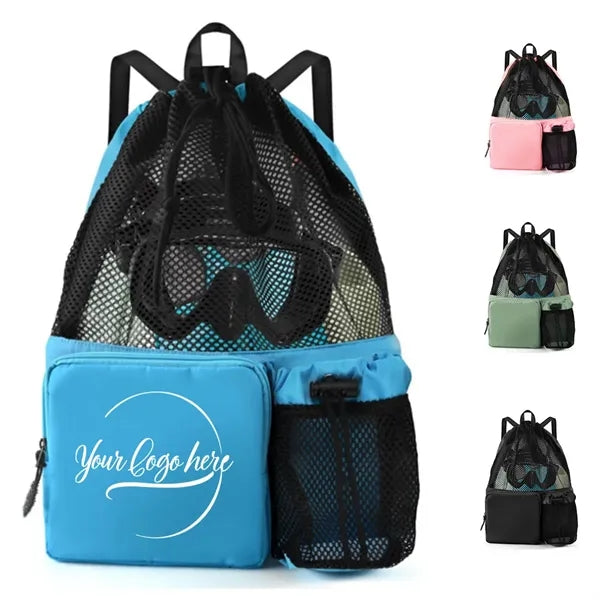 Mesh Drawstring Backpack