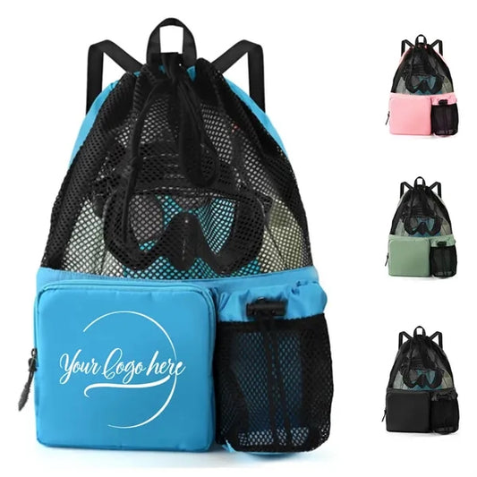 Mesh Drawstring Backpack