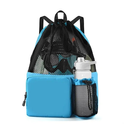Mesh Drawstring Backpack