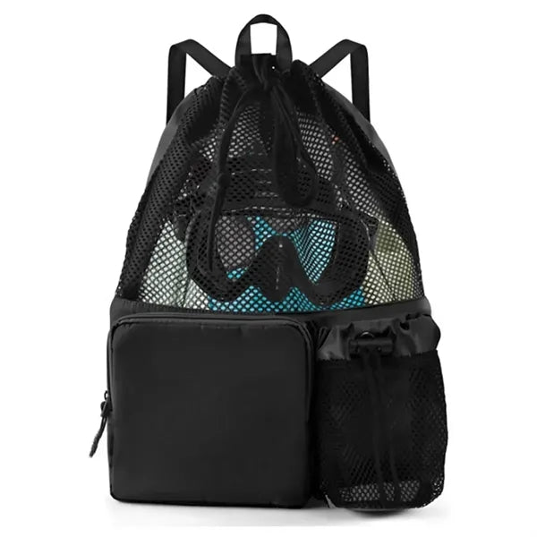 Mesh Drawstring Backpack