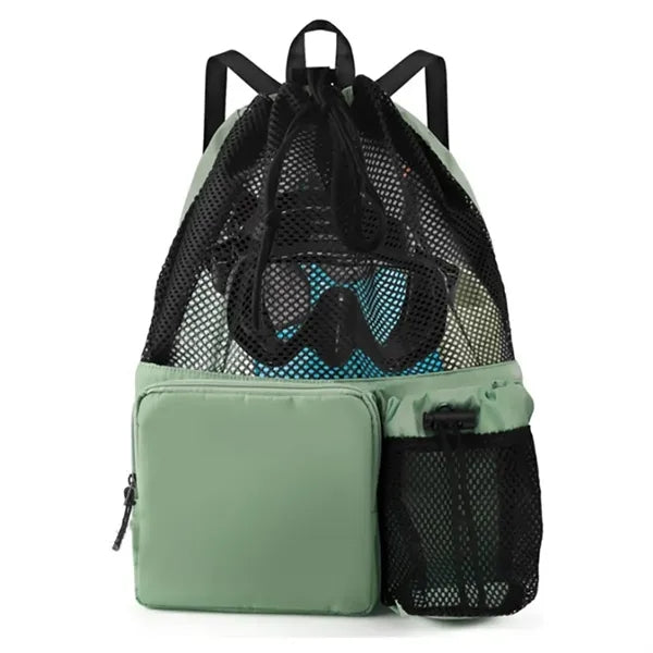 Mesh Drawstring Backpack
