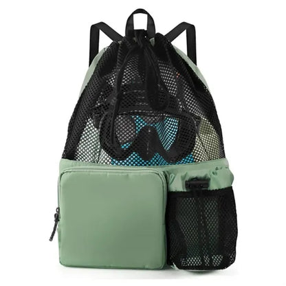 Mesh Drawstring Backpack