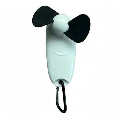 Mini Handheld Fan with Carabiner Clip
