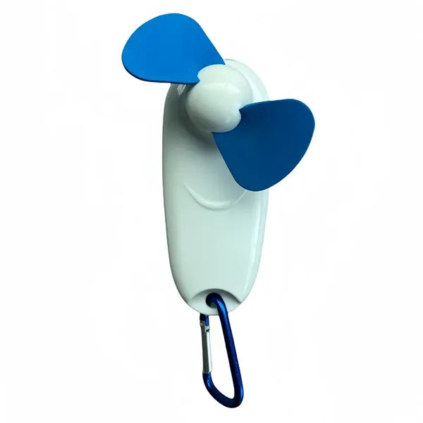 Mini Handheld Fan with Carabiner Clip