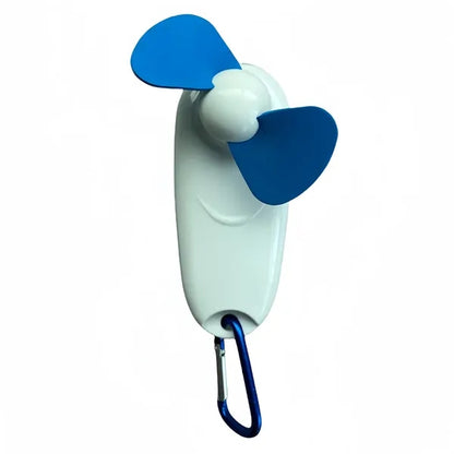 Mini Handheld Fan with Carabiner Clip