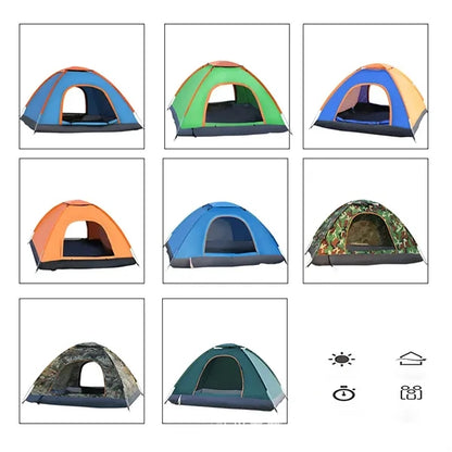 3-4 Person Automatic Camping Tent