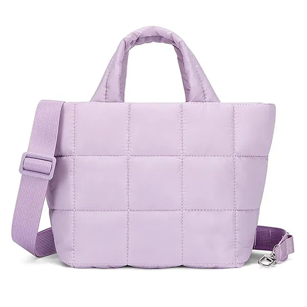 Puffy Crossbody Tote Bag