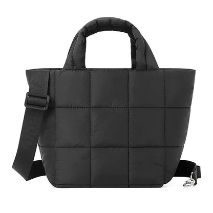Puffy Crossbody Tote Bag