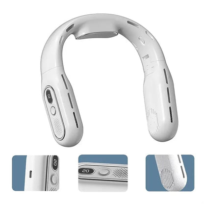 Foldable Bladeless Neck Fan