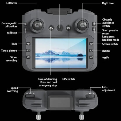 Gps Drone With 2 Batteries Big Screen