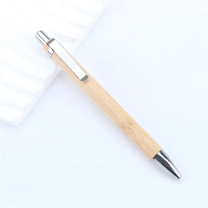 Bamboo Wooden Retractable Ballpoint Pen
